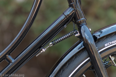 bicycle steering lock